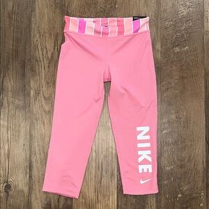 Nike Kids Pink Capris